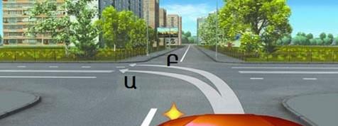 سوال 91: چنانچه قصد دارید گردش به چپ انجام دهید ،حق تقدم کدام وسیله نقلیه را باید رعایت کنید؟