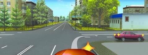 سوال 122: پس از سبقت گرفتن از کامیون در کدام خط عبور می توانید به تردد ادامه دهید؟