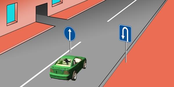 سوال 9: در صورت نبود عالیم جاده ای ،خط کشی و خط عبور جداکننده ،رانندگان باید عناصر سازه های جاده ای واقع در بخش تردد جاده های دو طرفه را به کدام طریق زیر دور بزنند؟