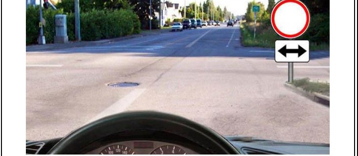 Вопрос 299: В каком направлении водителю разрешено движение: