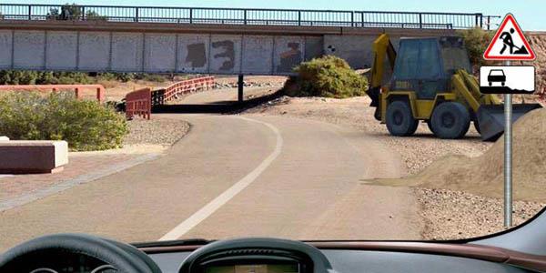 سوال 331: :توقف کردن پس از پل جاده ای