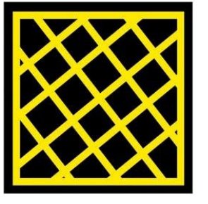 سوال 307: خط کشی رانندگی زیر بیانگر چیست؟