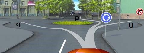 سوال 372: از میان عالیم رانندگی زیر کدامیک نشان دهنده بخشی از تقاطع است که ورود به آنجا ممنوع است اگر جلوتر در مسیر تردد ترافیک ایجاد شده که راننده را مجبور به ایستادن خواهد کرد؟