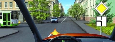 سوال 486: آیا در این تقاطع می توانند همزمان اقدام به گردش به چپ نمایند؟