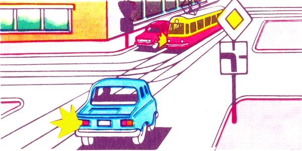 سوال 447: در ساعات تاریک روز ،گل و الی( ،زمانی که راننده قادر به تعیین وجود پوشش جاده نباشد :و عالیم تقدم وجود ندارند ،در آن صورت )برف و غیره