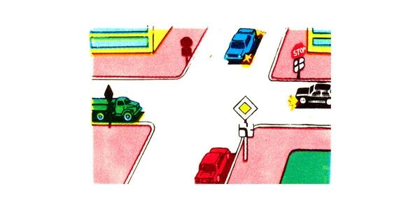 سوال 462: کدامیک اولین خودرویی است که از تقاطع عبور خواهد کرد؟