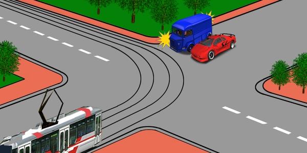 Вопрос 460: Здесь перекресток: