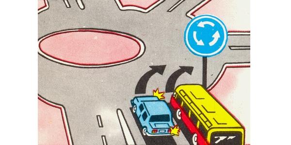 سوال 469: :خودروها با ترتیب زیر از تقاطع عبور خواهند کرد