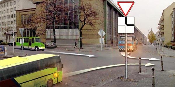 سوال 477: :ترتیب عبور خودروها از تقاطع به این شرح است