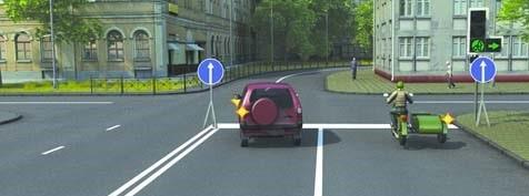 Question 607: Which road signs do not work when their requirements contradict the meaning of the traffic light signals?