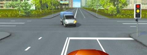 سوال 603: :پیکان های ترسیم شده بر روی چراغ سبز چراغ راهنمایی بیانگر آن هستند که