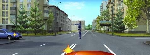 سوال 626: راننده کدام وسیله نقلیه مقررات توقف را نقض کرده است؟