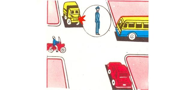 سوال 556: آیا مجبور به رعایت حق تقدم اتوبوس هستید؟