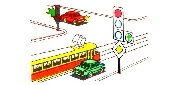 سوال 581: /reverseآیا تردد در مسیر قید شده زمانی که چراغ های راهنمای ترافیک برگشت پذیر خاموشند ،مجاز است؟ traffic/