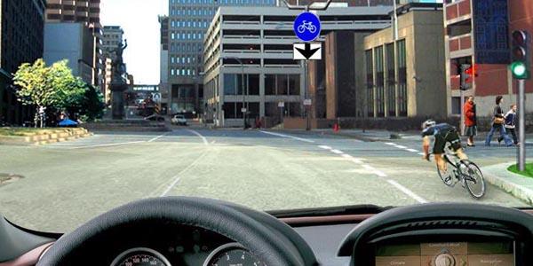 سوال 596: در کدام حالت می توانید بدون رعایت حق تقدم سایر ترددکنندگان از تقاطع عبور کنید؟