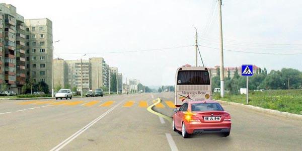 سوال 697: :ایستادن در محل قید شده