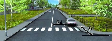 سوال 715: کدام وسایل نقلیه می توانند از خط عبور حاشیه راست این جاده تردد کنند؟