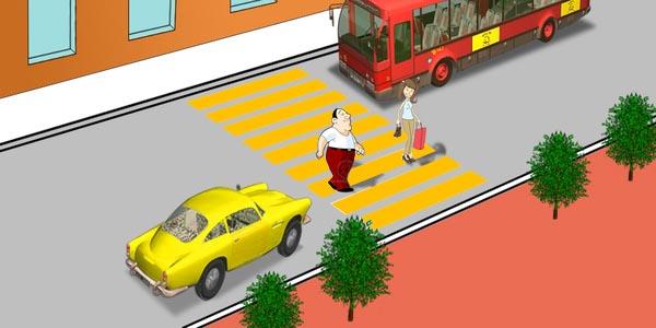 سوال 650: آیا ایستادن به این شیوه قرارگیری خودرو مجاز است؟