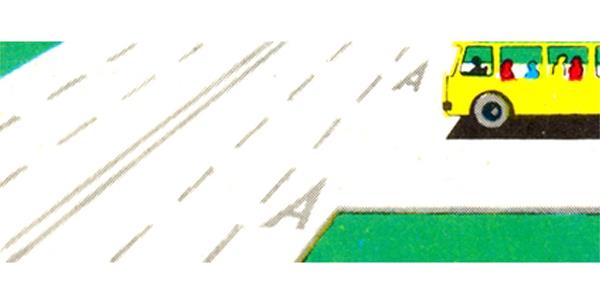 سوال 669: تردد در کدام جهات ترسیم شده با پیکان ها مجاز است؟