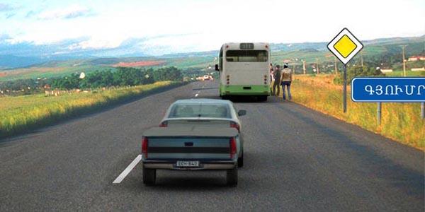 سوال 690: در این وضعیت کجا باید ایستاد؟