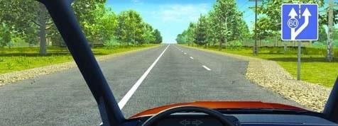 سوال 826: آیا سبقت گرفتن در این حالت مجاز است؟