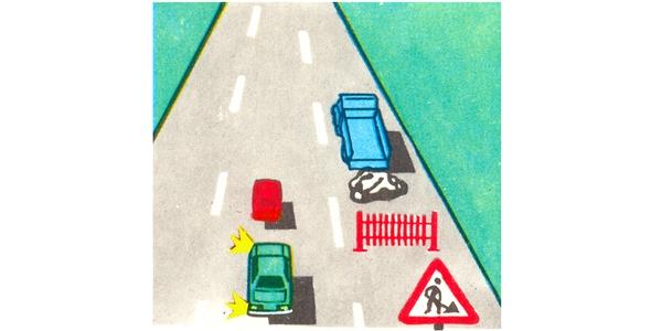 سوال 868: کنترل کننده در چه مورد با سوت زدن عالمت می دهد؟