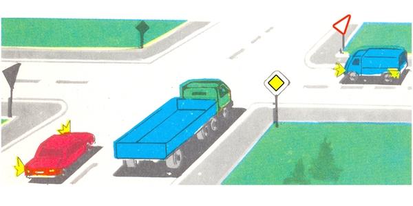 سوال 871: داد؟ )اخطاری(آیا می توان برای تردد در مسیر قید شده با دست عالمت هشدار دهنده