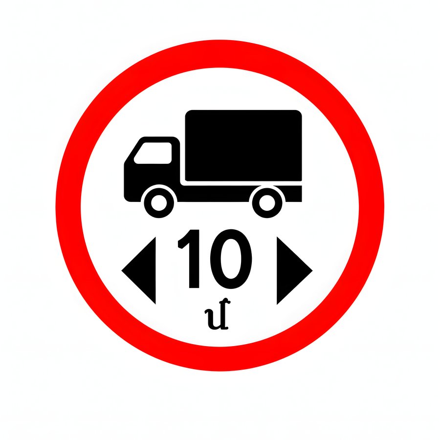 Question 1124: Is a bus driver permitted to enter the area of effect of the “Length Limit” sign if the bus is longer than the length indicated on the sign?