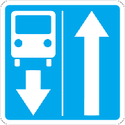 5.11 «Ճանապարհ ընդհանուր օգտագործման տրանսպորտային միջոցների համար նախատեսված գոտիով»